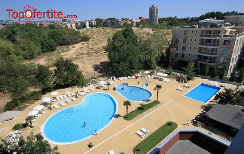 На море в хотел Каменец, Несебър на 2 минути от плажа! Нощувка на база All Inclusive + басейн на цени от 77 лв. на човек