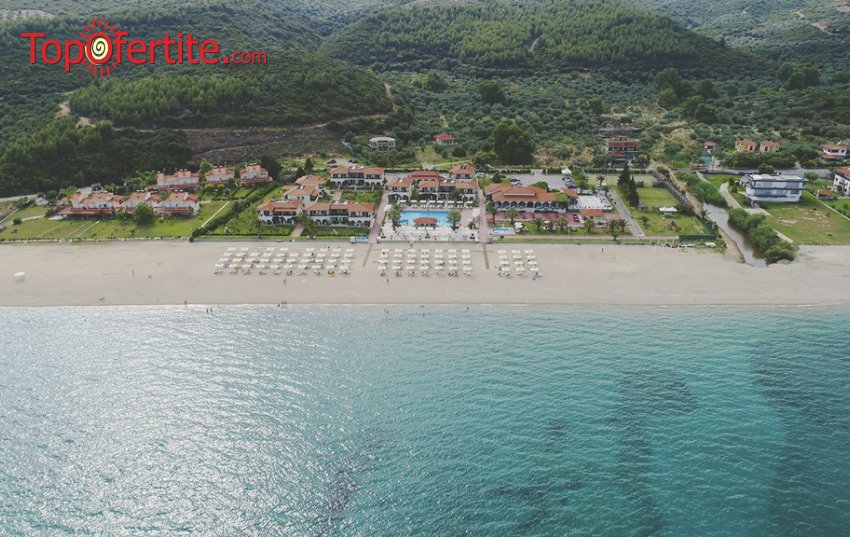 Лято 2025!!  Assa Maris Beach Hotel 4* Халкидики, Ситония на брега на морето! Нощувка със закуска и вечеря от 110 лева на човек